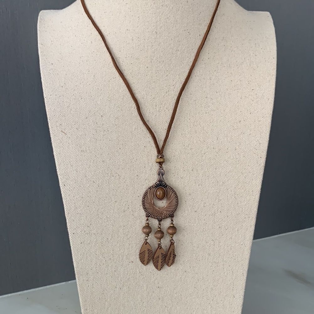 3 Boho Necklace Set: Tribal Style with Tassels - Picture 3 of 12